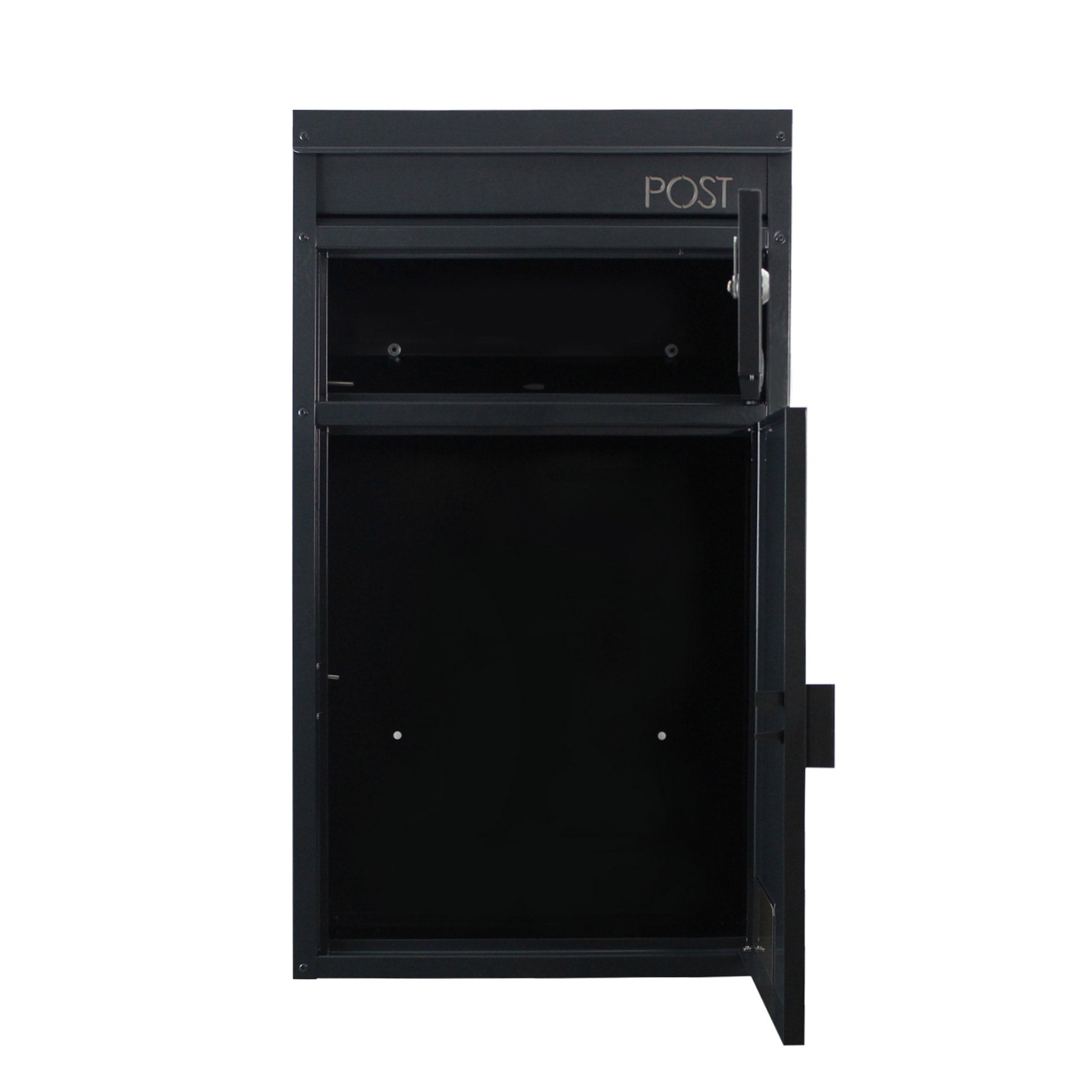 Paketbriefkasten 45 anthrazit-grau