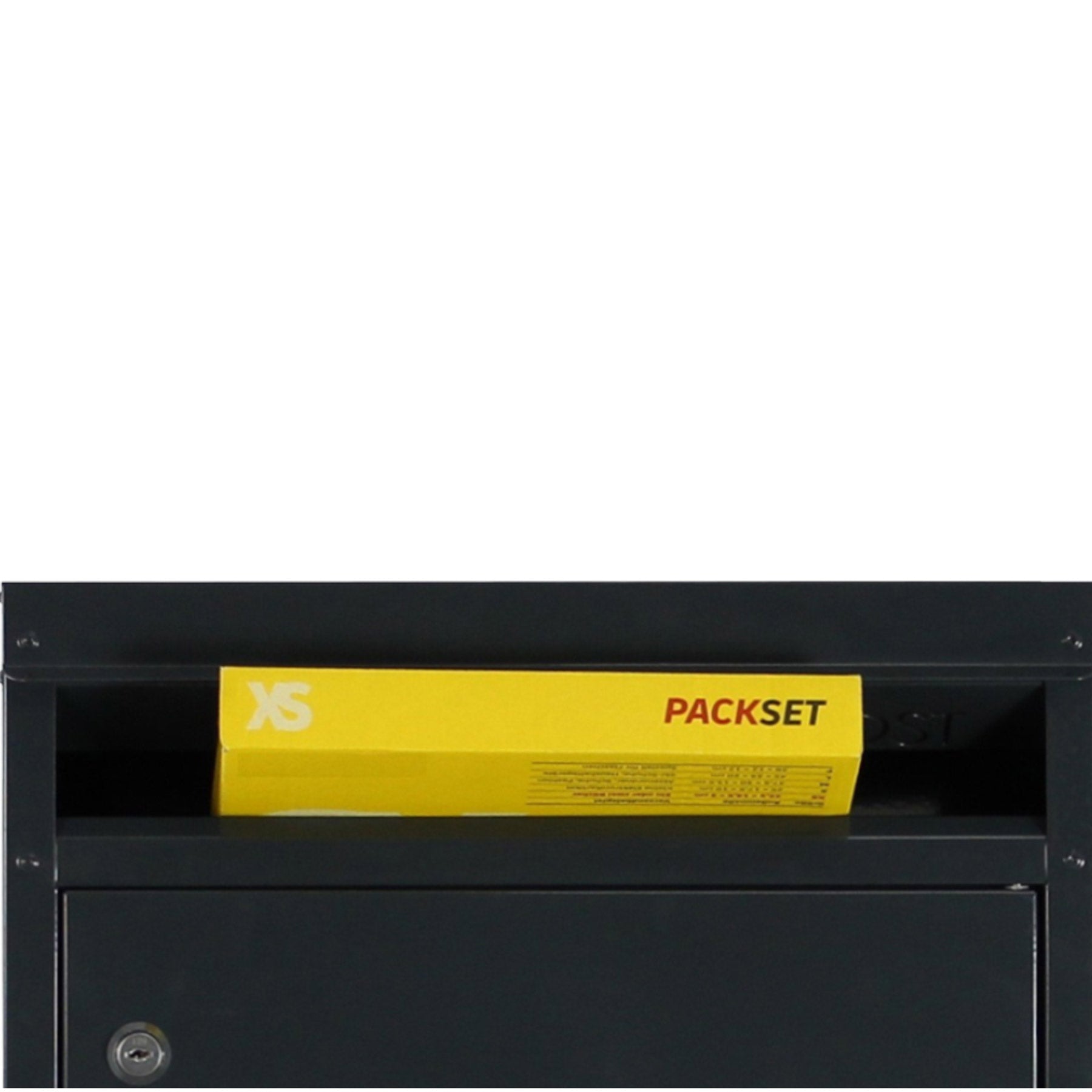 Paketbriefkasten 45 anthrazit-grau