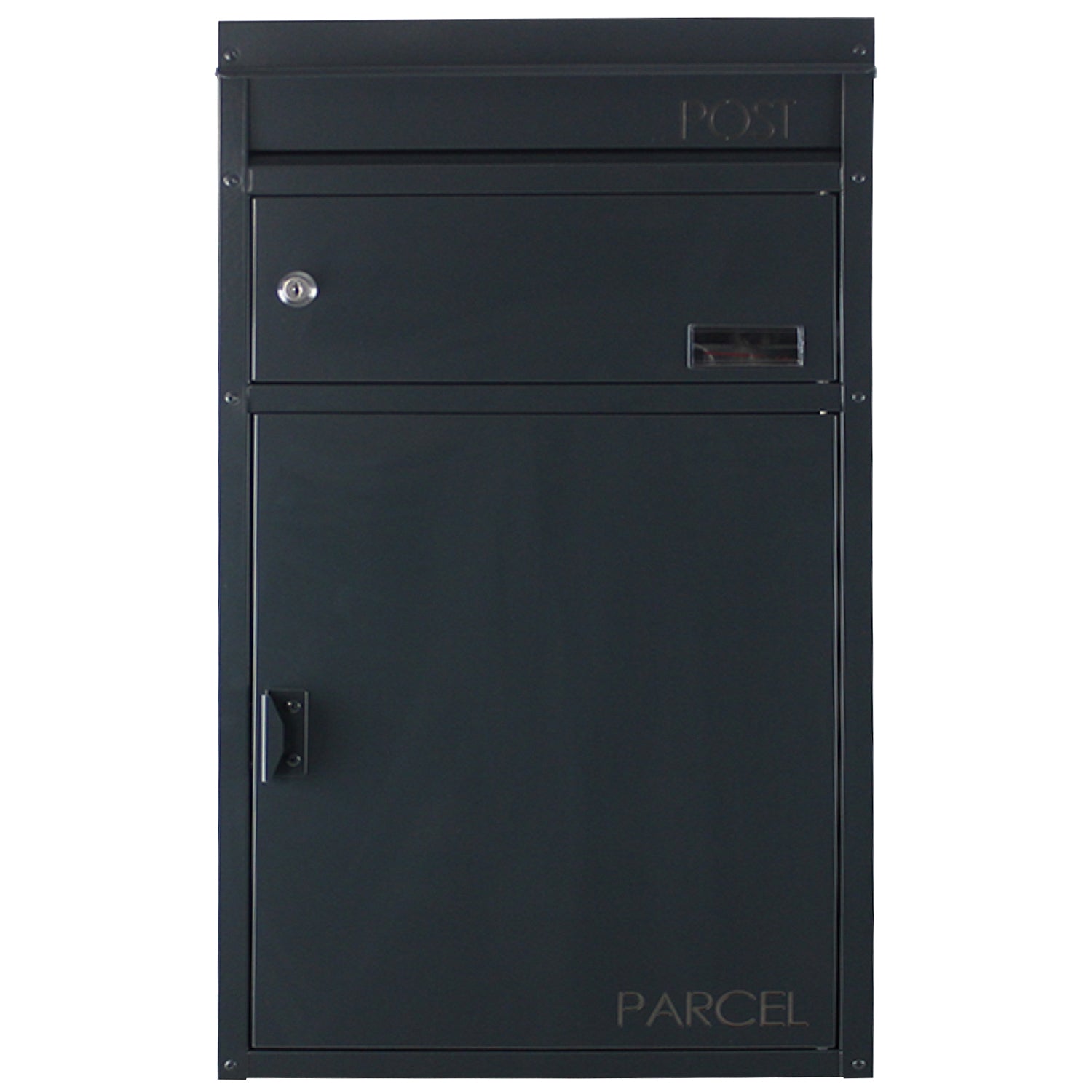 Paketbriefkasten 45 anthrazit-grau