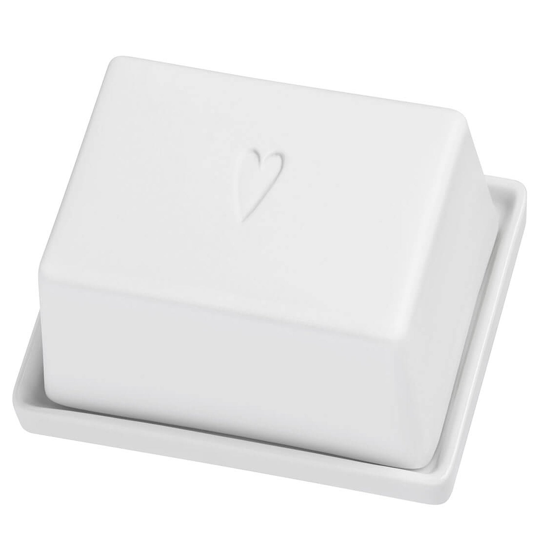 Poesie et Table Butterdose Herz klein