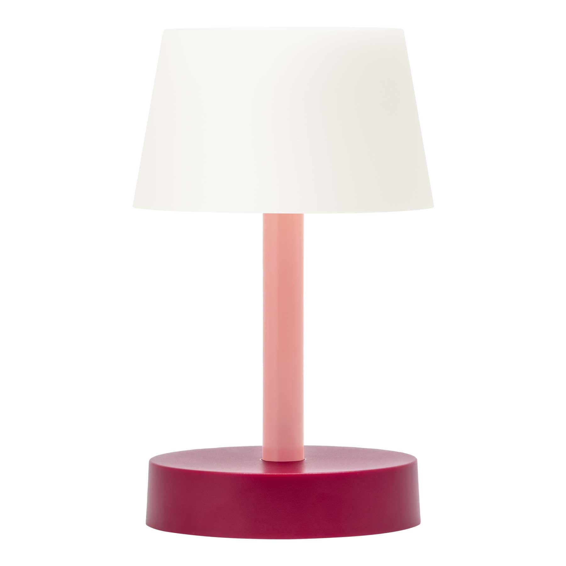 Tischleuchte Fritz coral Höhe 22 cm