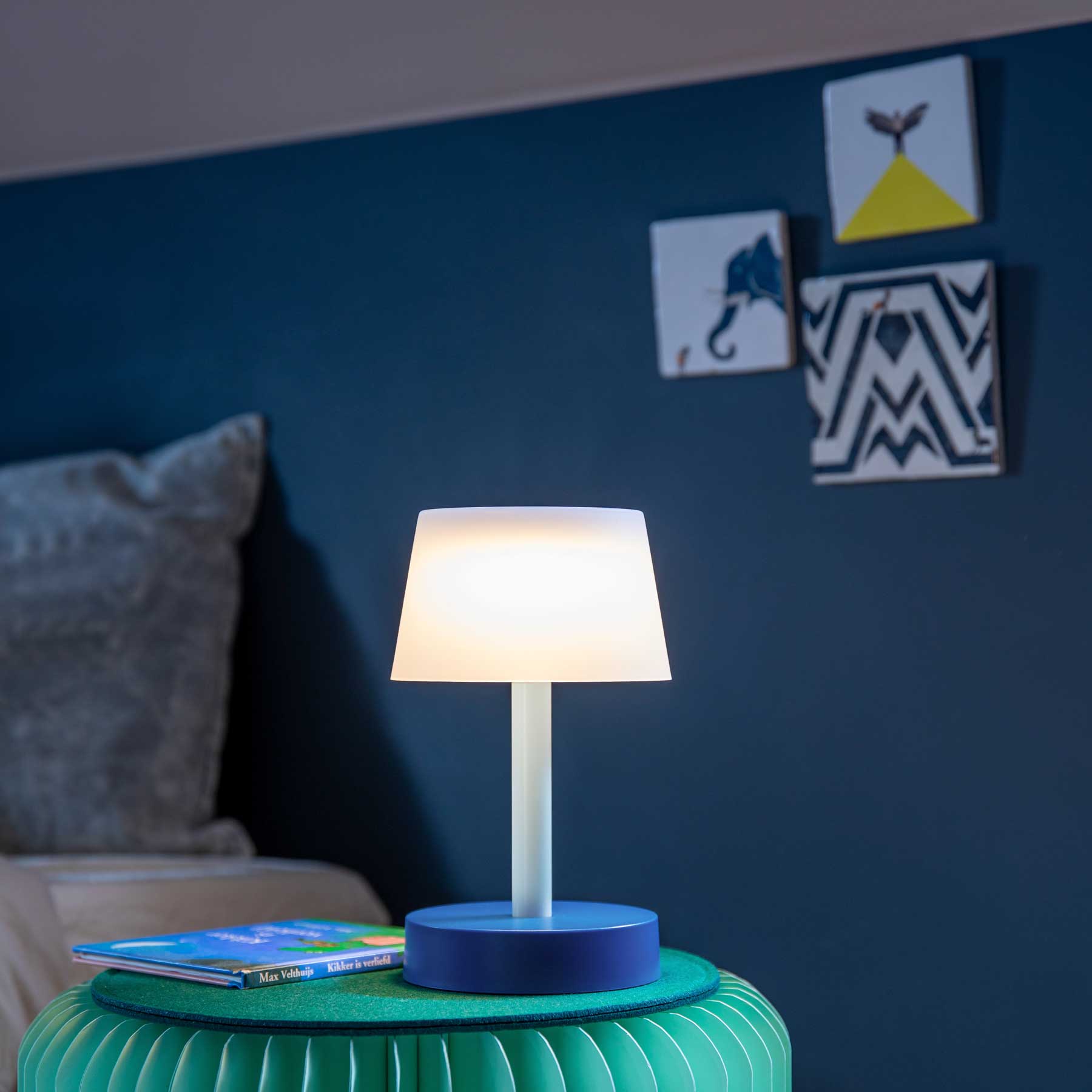 Tischleuchte Fritz sky Höhe 22 cm