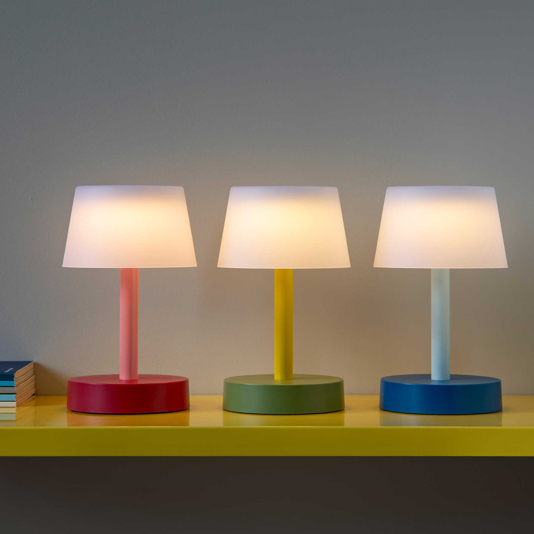 Tischleuchte Fritz sky Höhe 22 cm