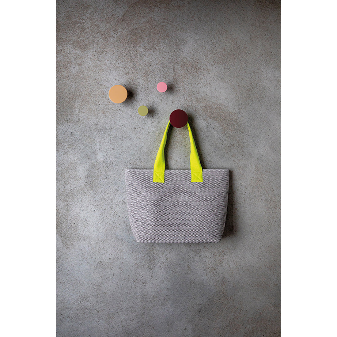 Wandhaken 4er Set Fuchsia