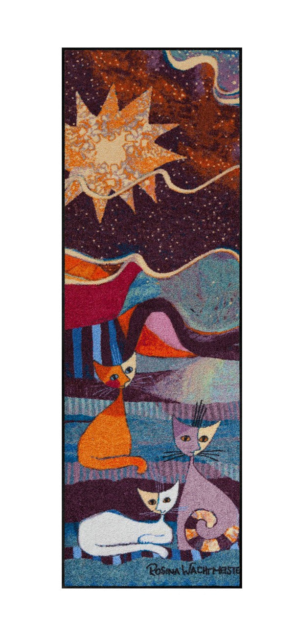 Teppichläufer 60x180 Rosina Wachtmeister Le Onde lila
