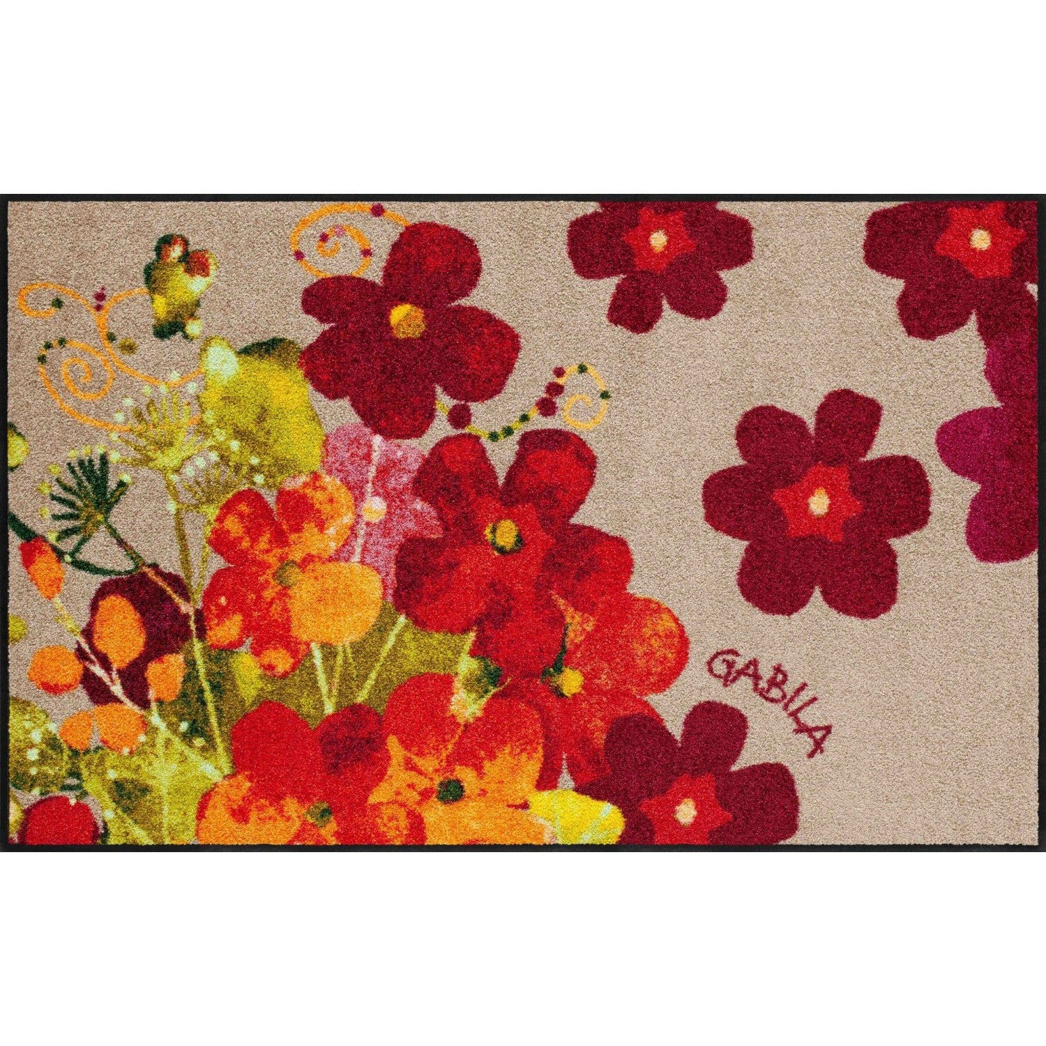 Fußmatte 75x120 Rosina Wachtmeister Maggio rot