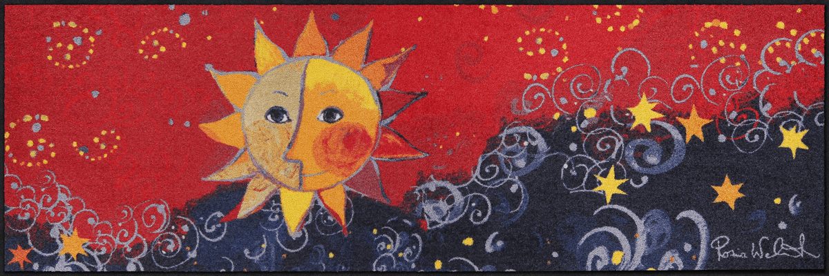 Teppichläufer 60x180 Rosina Wachtmeister Sole Nuovo rot