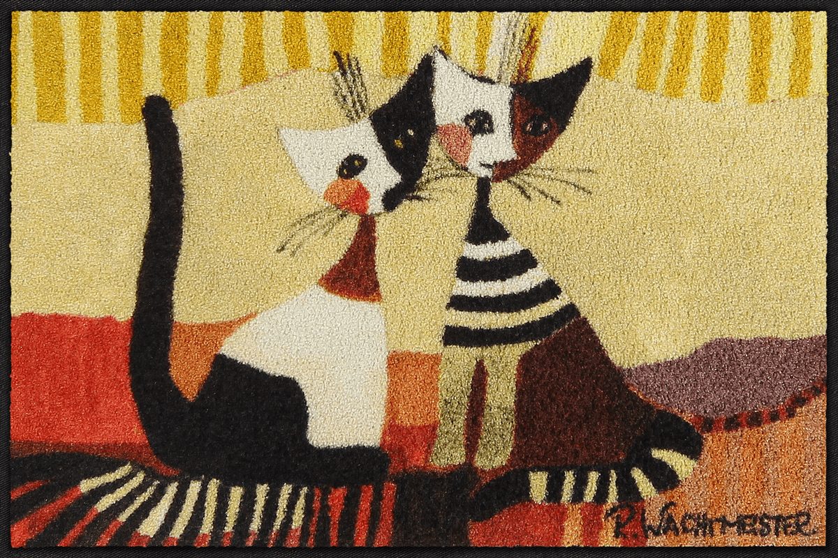 Fußmatte 50x75 Rosina Wachtmeister Two Brothers beige