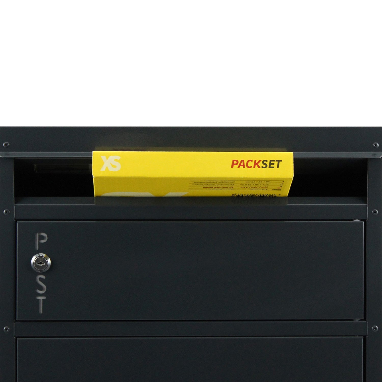 Paketbriefkasten 65 Tiamat anthrazit-grau