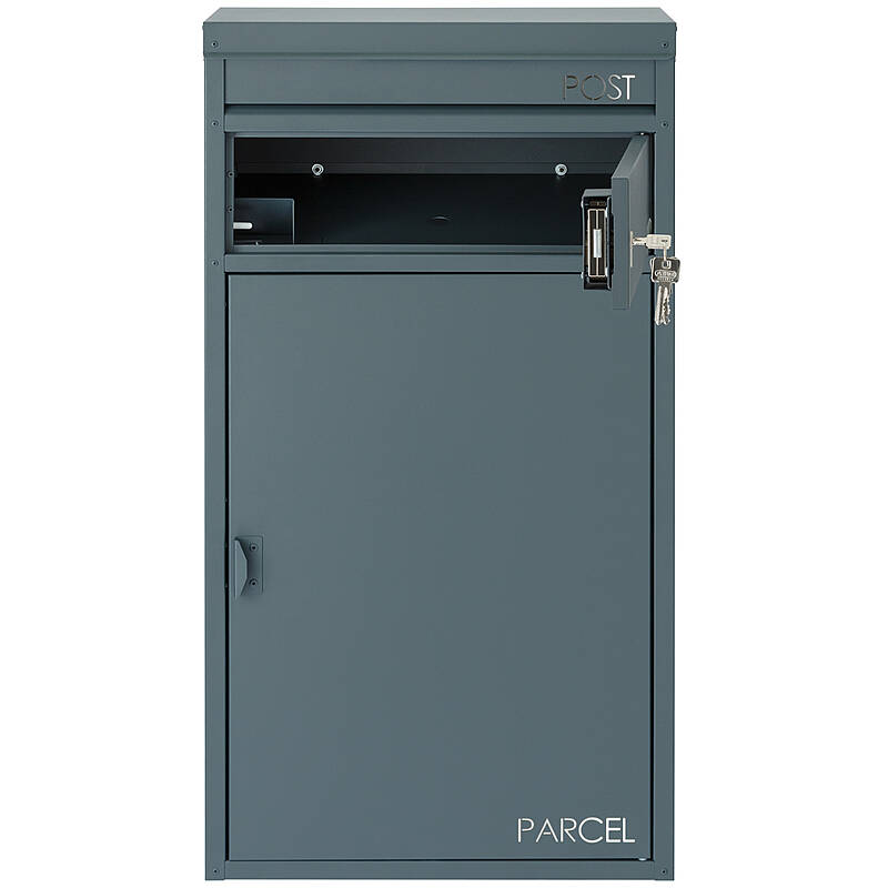 Paketbriefkasten 65PZ anthrazit Profilzylinder