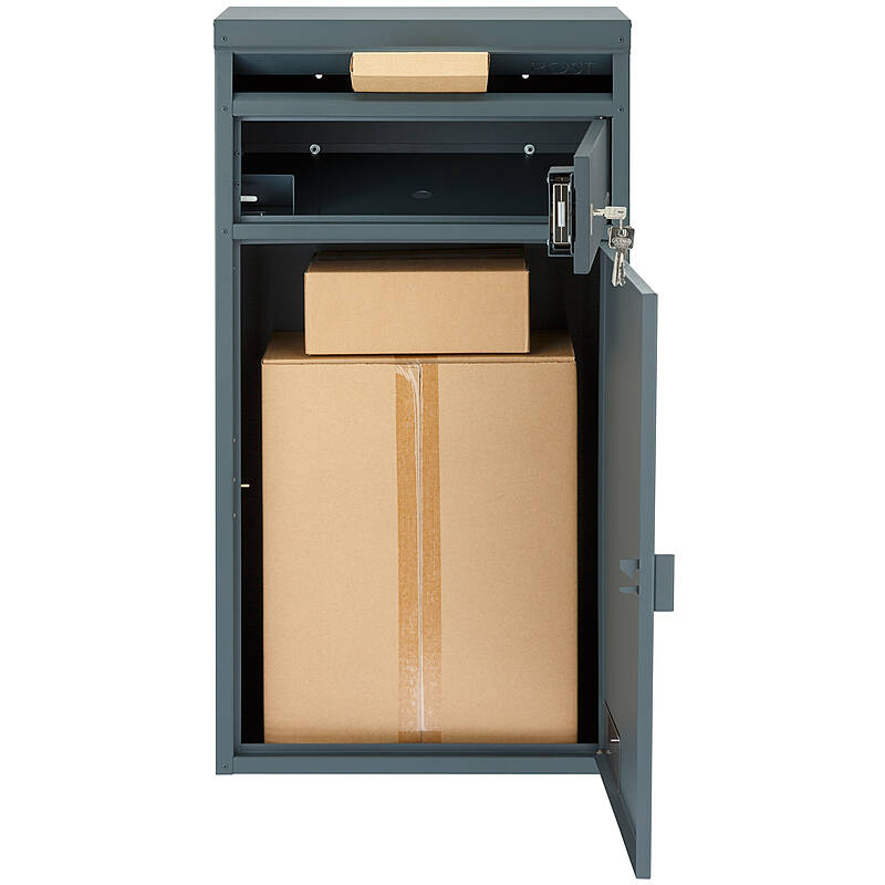 Paketbriefkasten 65PZ anthrazit Profilzylinder
