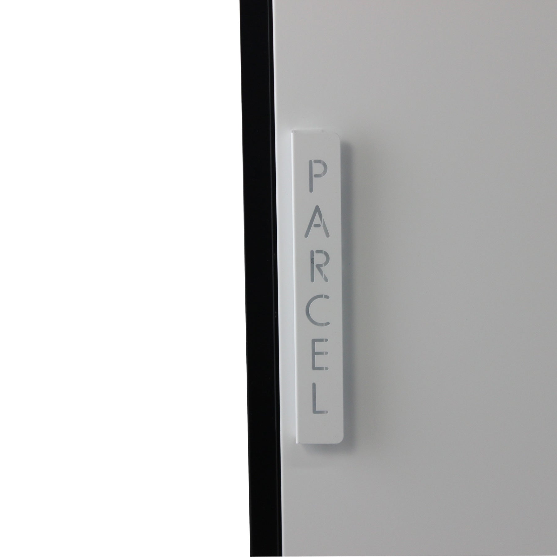 Paketbriefkasten Tiamat 65 schwarz-weiß mit 12 Schlüsseln