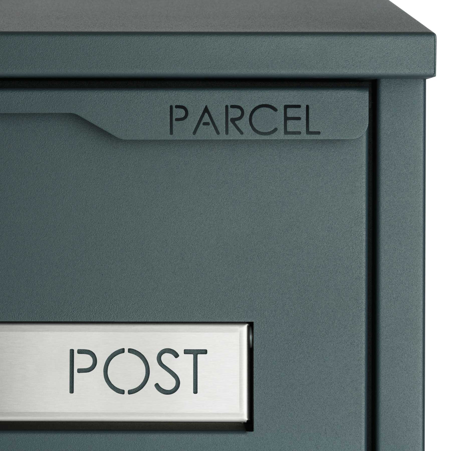 Paketbriefkasten anthrazit groß mit Profilzylinder