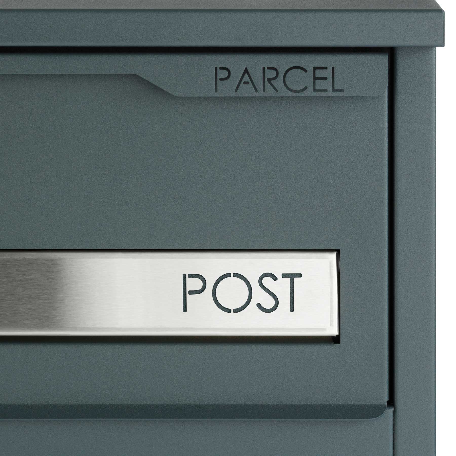 Paketbriefkasten anthrazit mit Profilzylinder