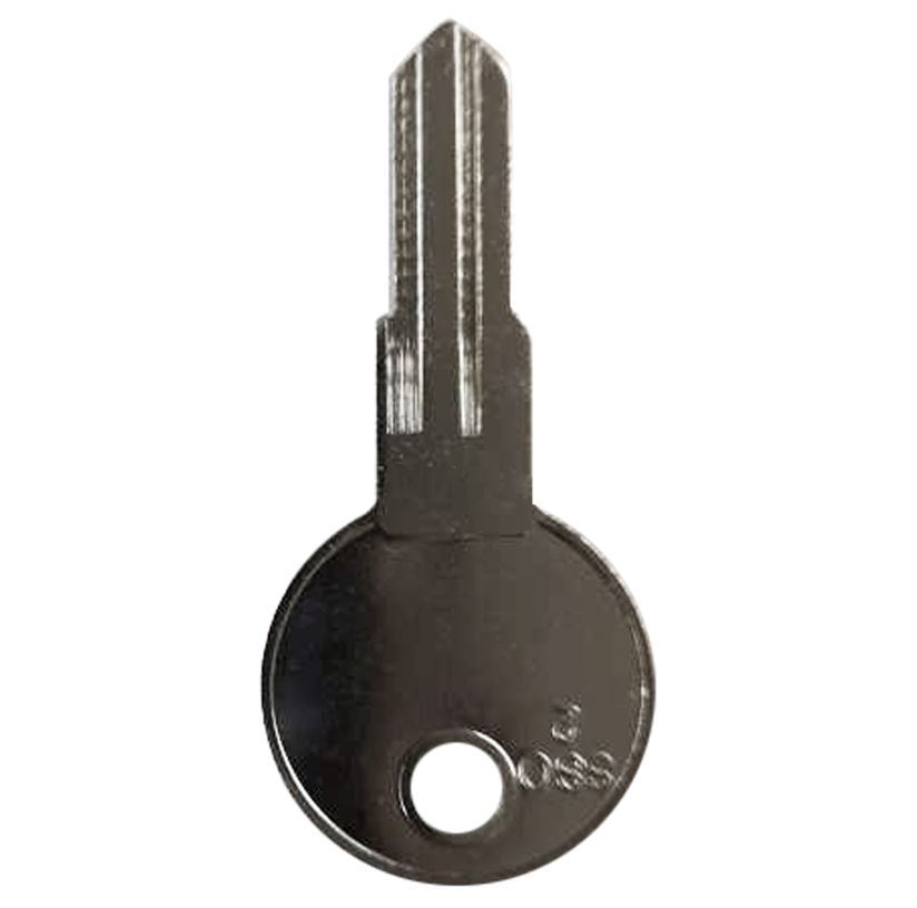 Schlüsselrohling B zur Nachfertigung von Schlüsseln der Serie 80, 855, 855 Tiamat, 854 Tiamat, 70-5, 110 und 50