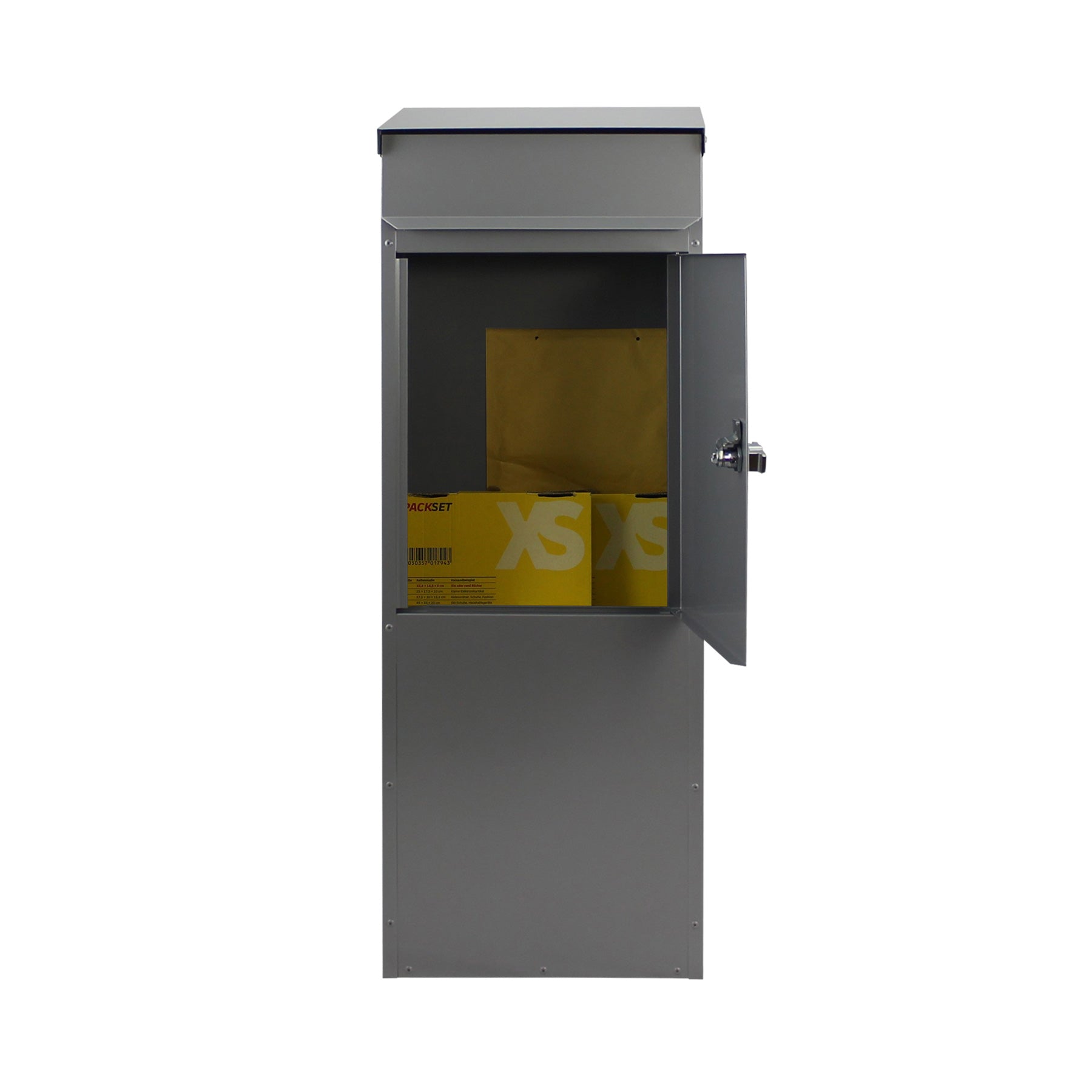 Standbriefkasten 855 silber-grau