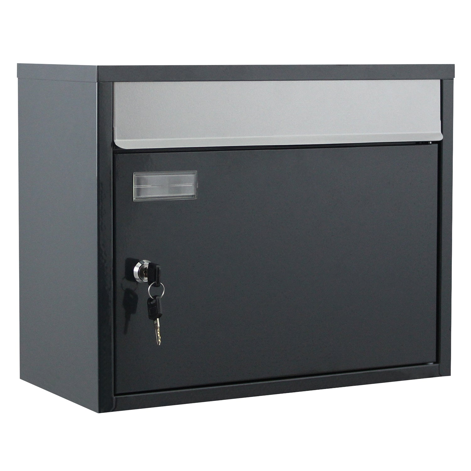 Briefkasten 910 anthrazit-silber
