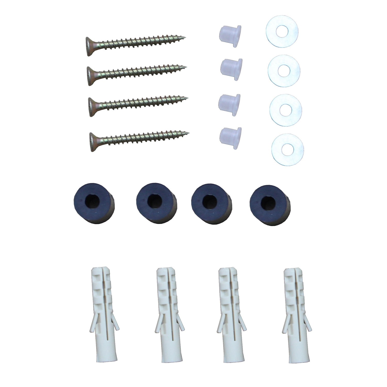 Briefkasten 910 anthrazit-silber 2er Set