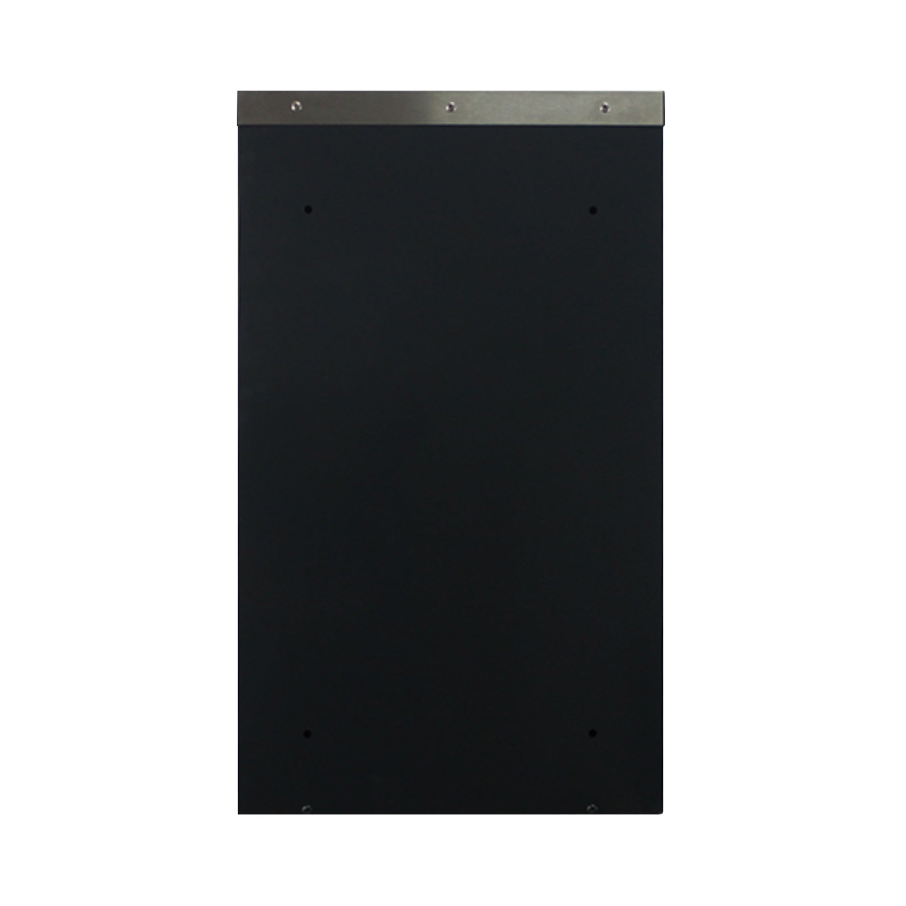 Briefkasten Tiamat 854 anthrazit mit Edelstahldach