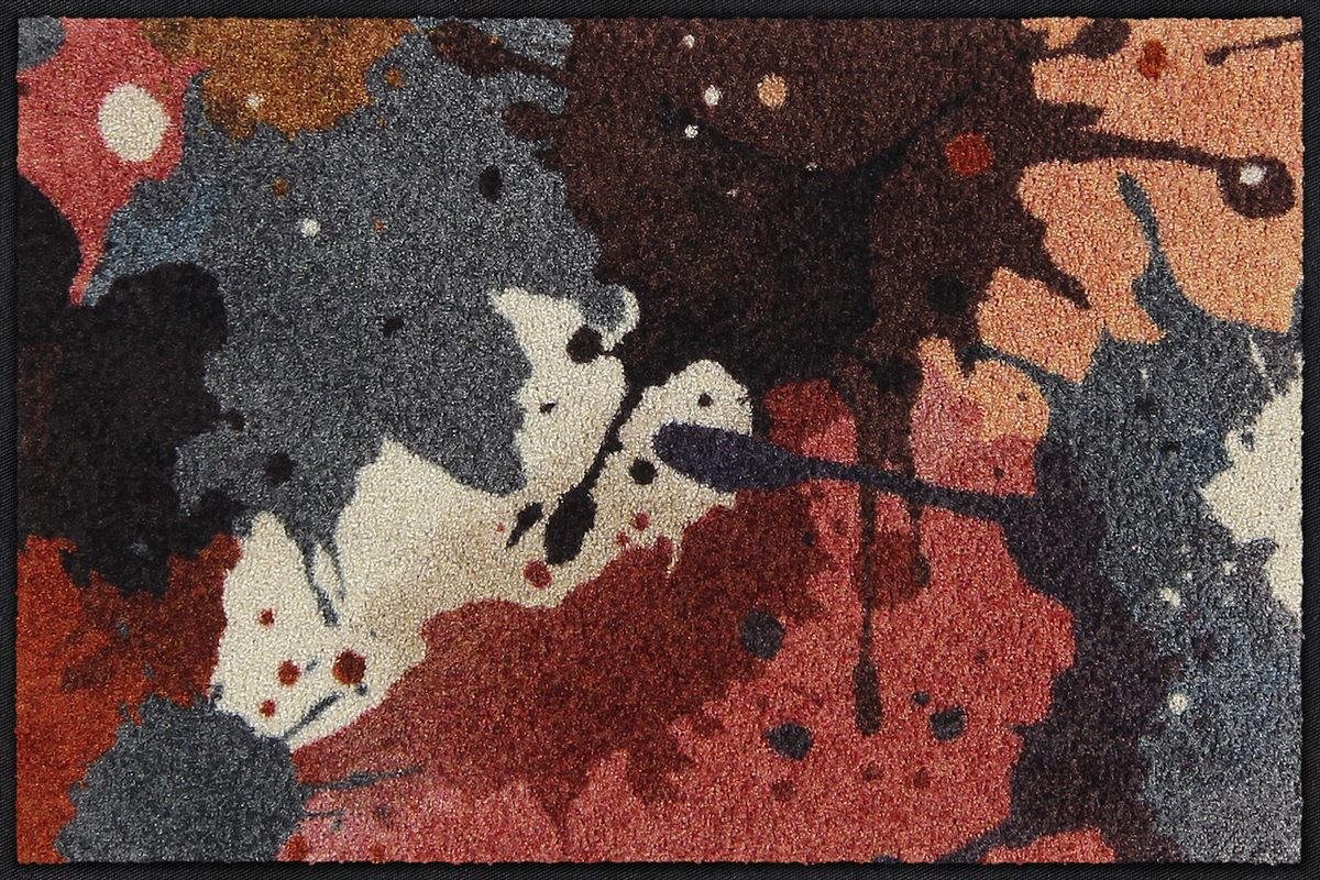 Eingangsmatte 50x75 Painters Mood rose-blue Rosa