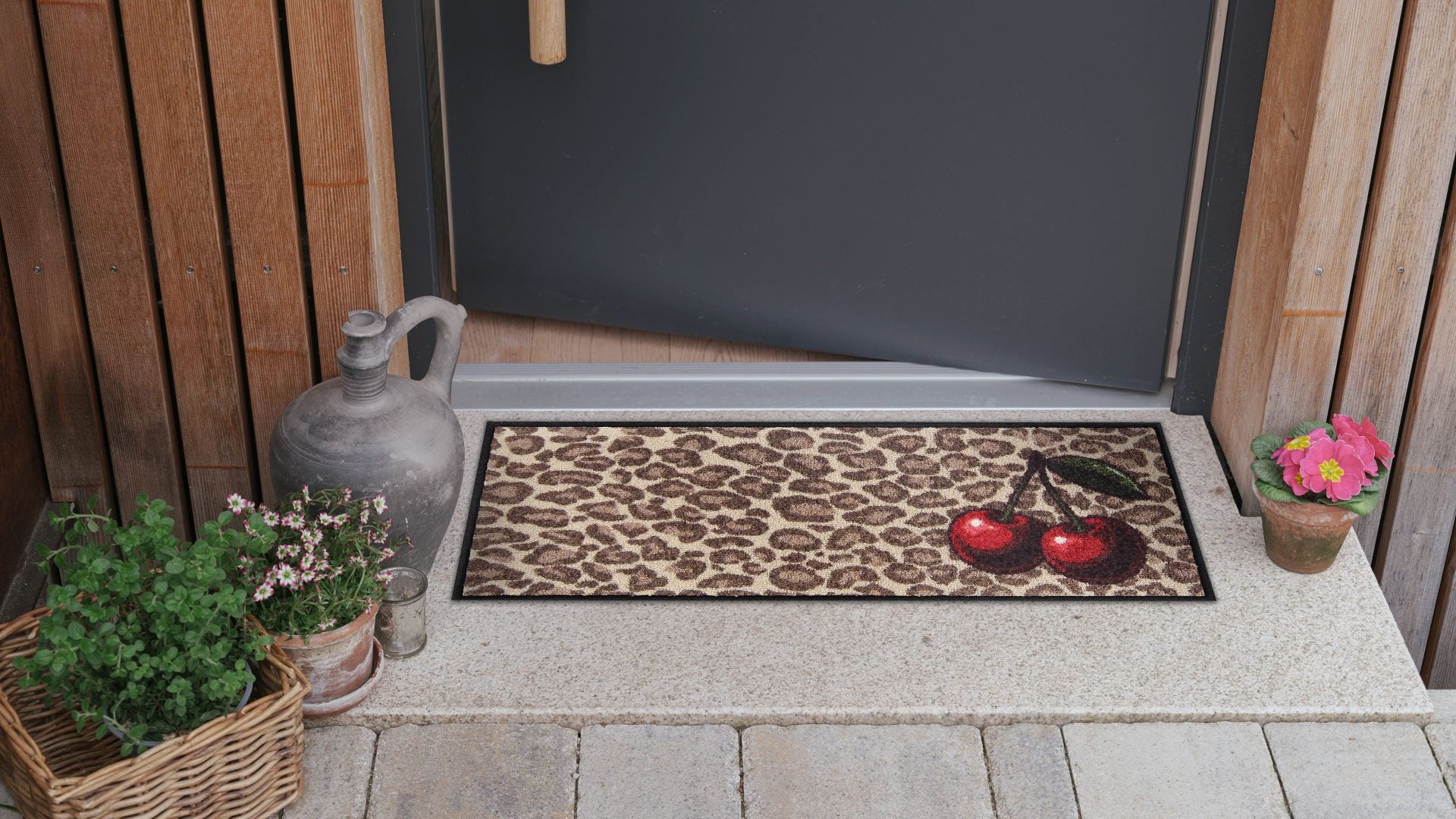 Fußabtreter klein 30x75 Cherry Cherry Leo