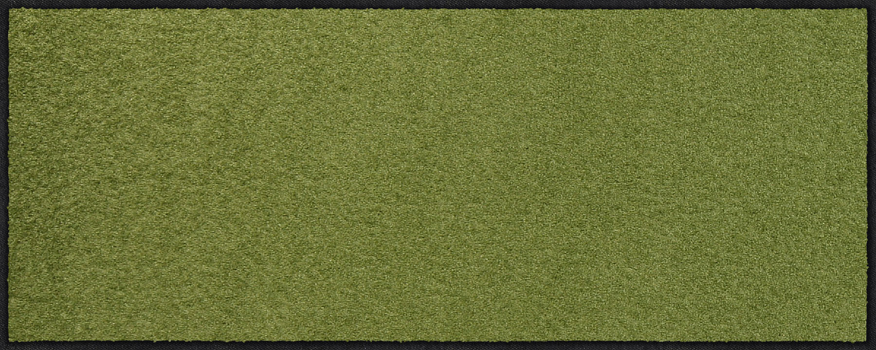 Läufer klein 40x100 Uni Salbei grün