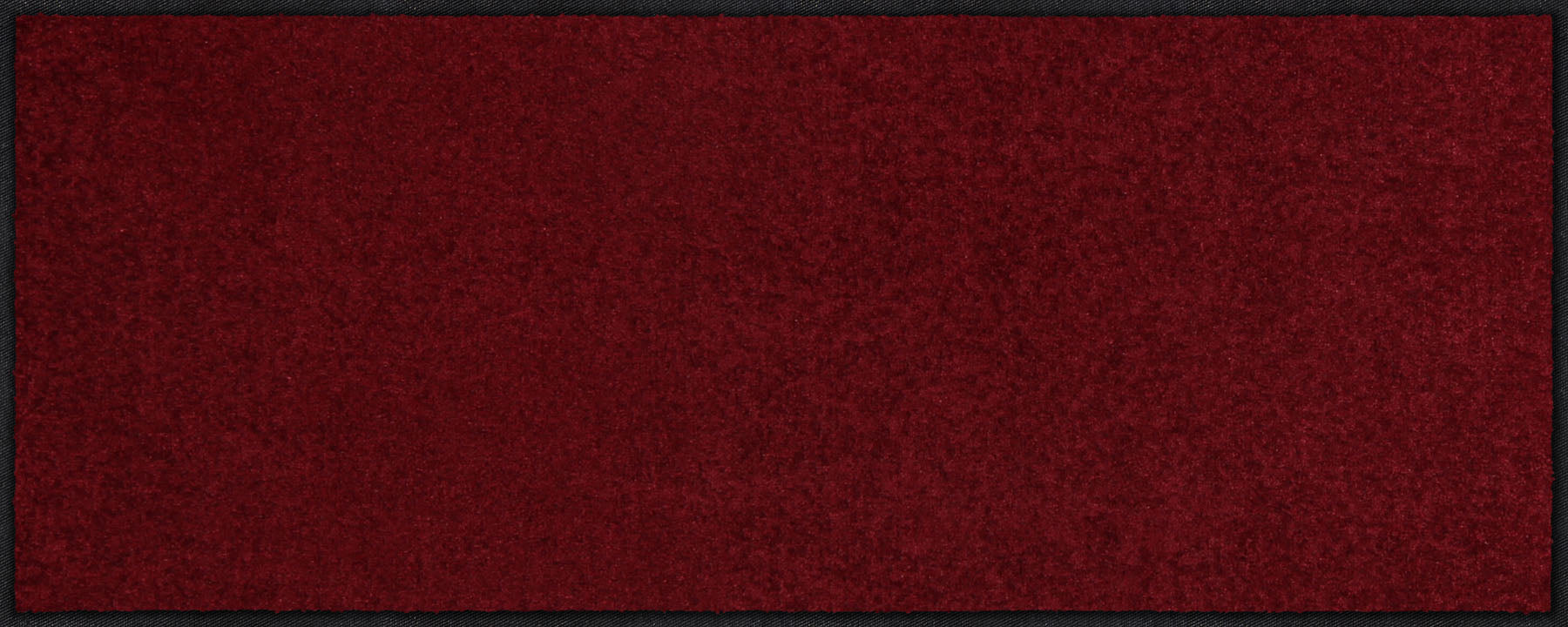 Läufer klein 40x100 Uni Weinrot