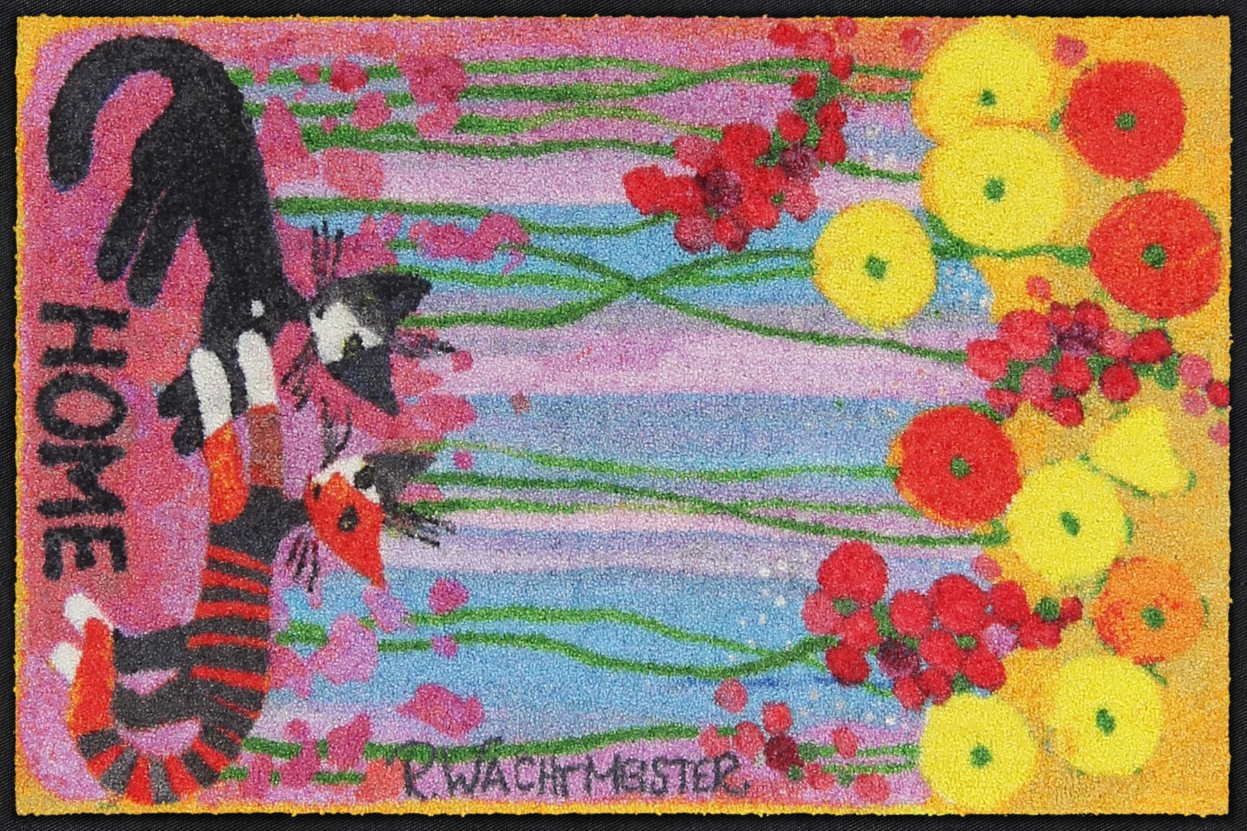 Fußmatte 50 x 75 cm Rosina Wachtmeister Happy Together mehrfarbig
