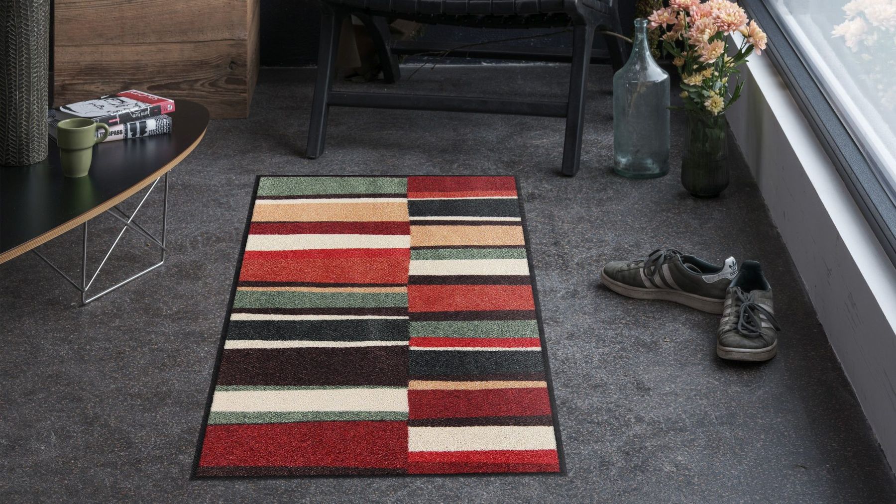 Läufer 60x140 Rhythm Lines