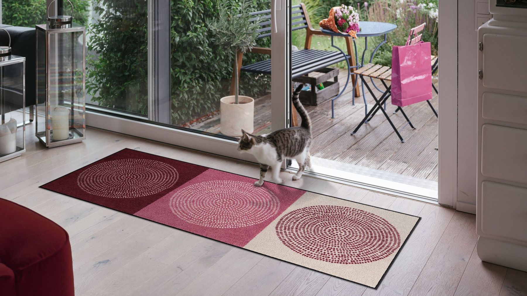 Fußmatte 075x190 Nestor rose