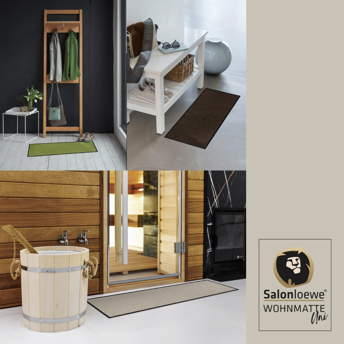 Fußmatte 30x60 Sand