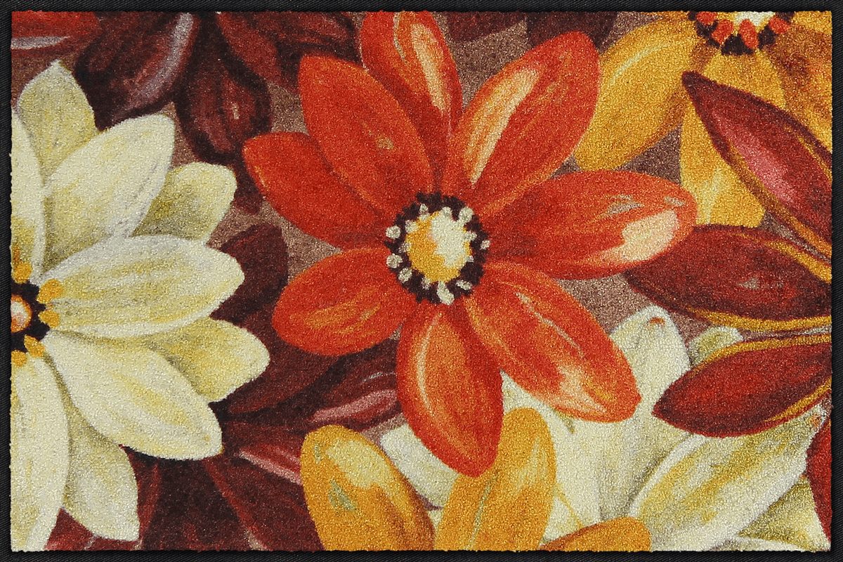 Fußmatte 50x75 Artsy Blossom terra