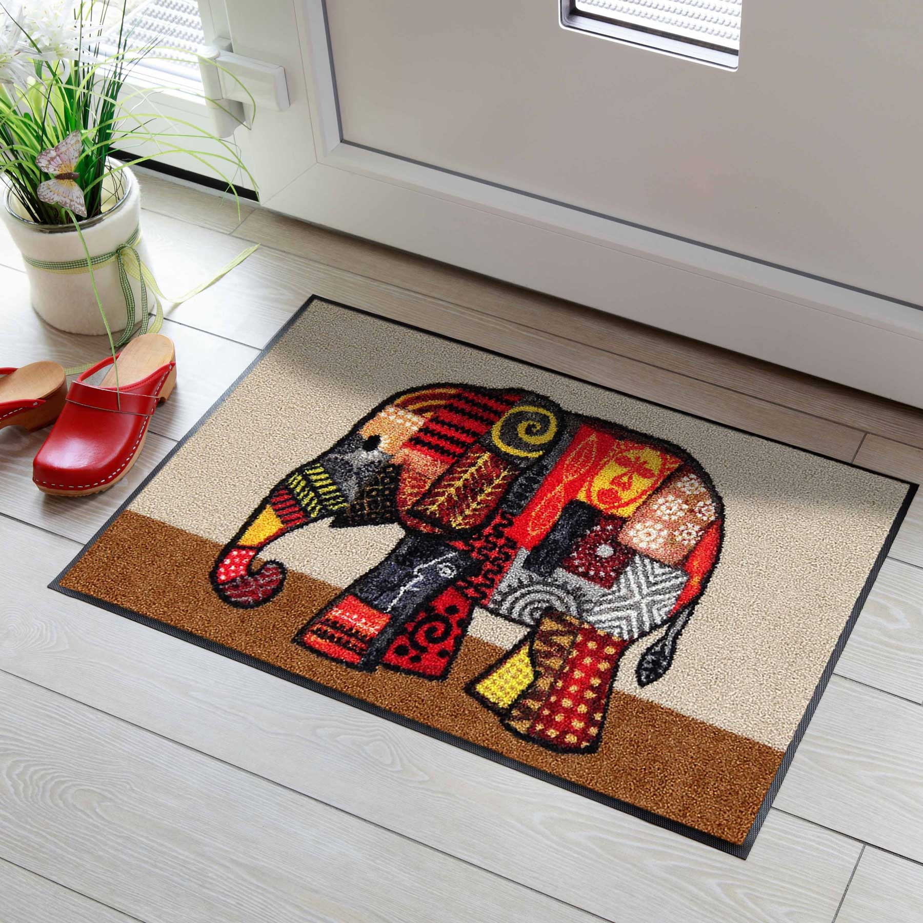 Fußmatte 50x75 Olifant terra sand