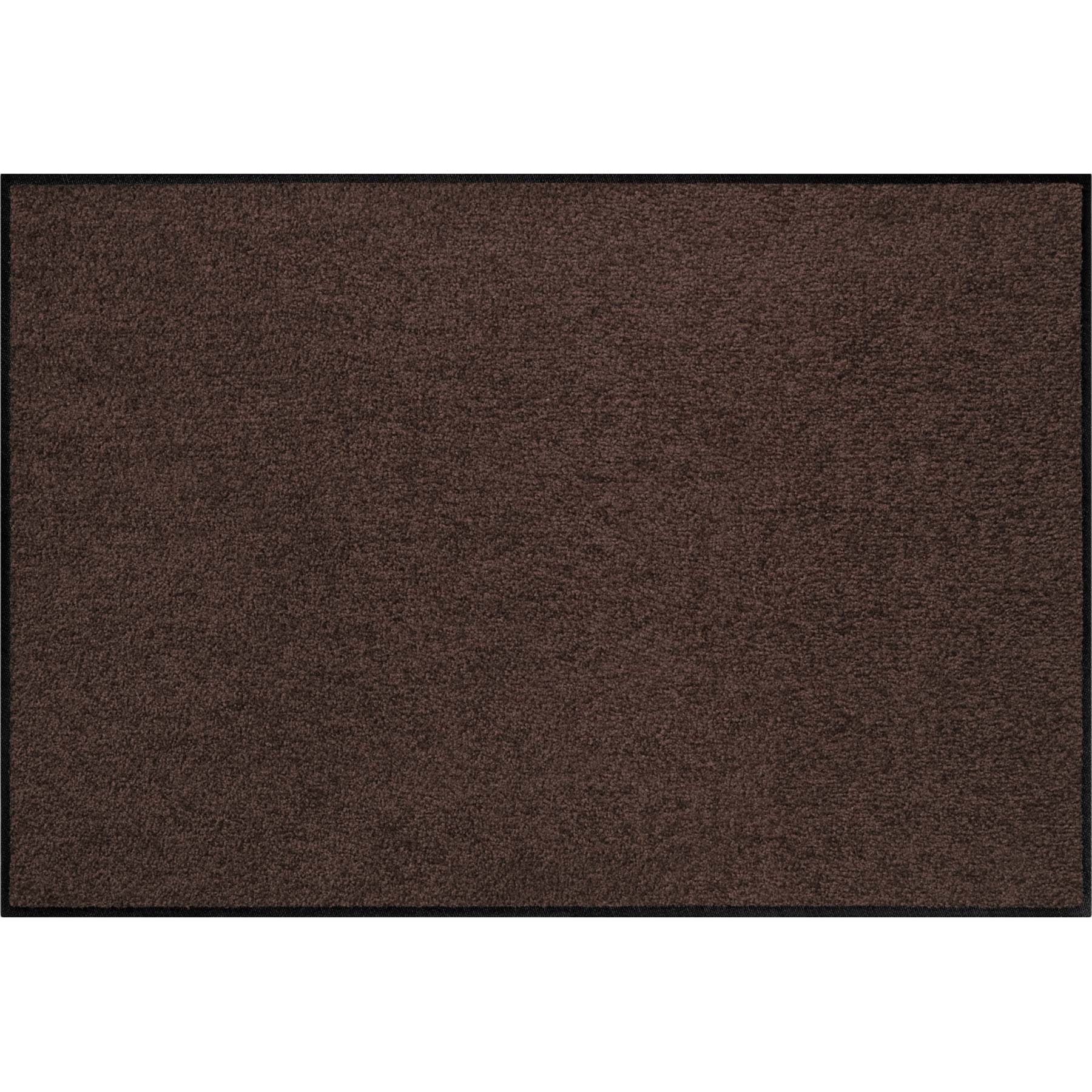 Fußmatte 50x75 Uni Schokobraun