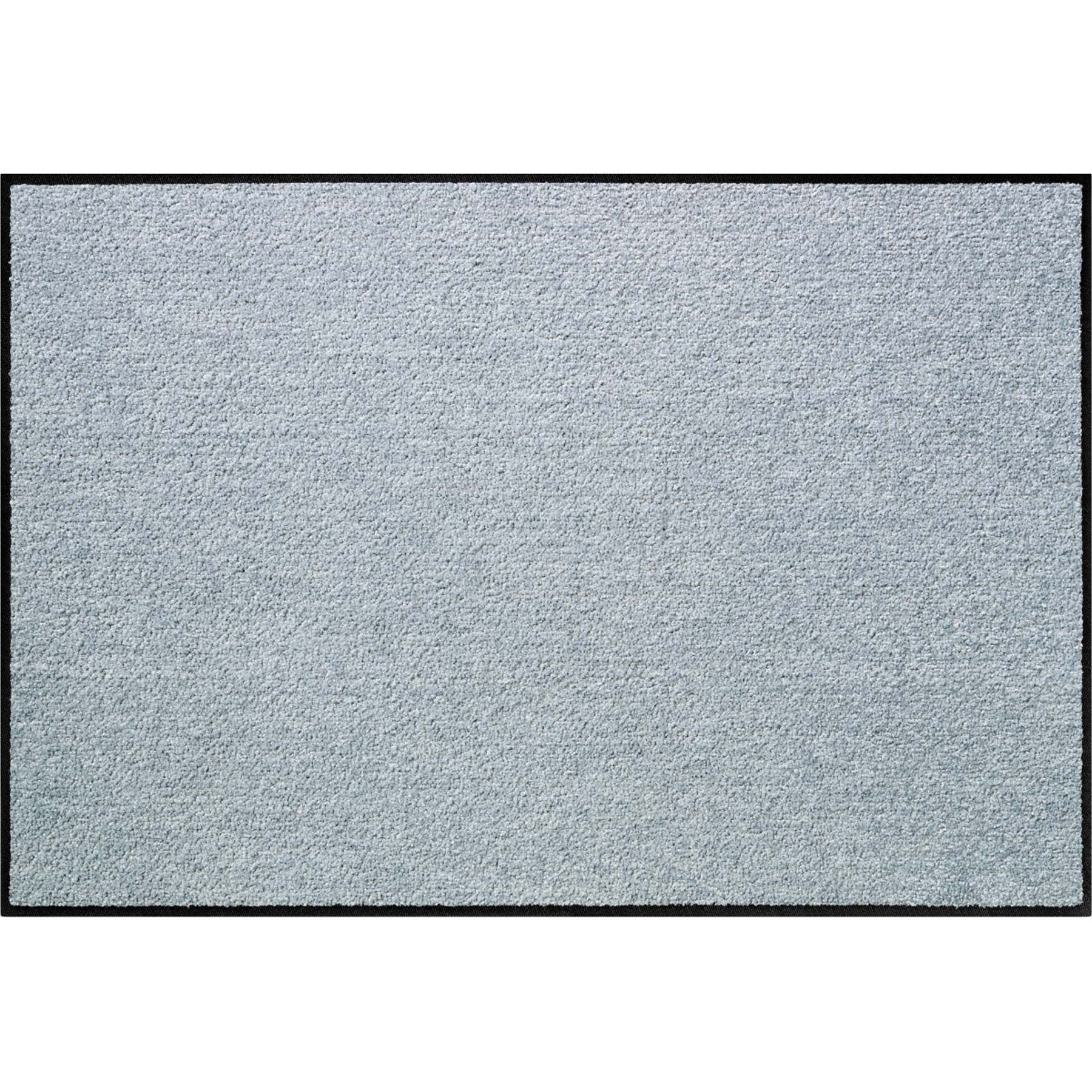 Fußmatte 50x75 Uni Silbergrau
