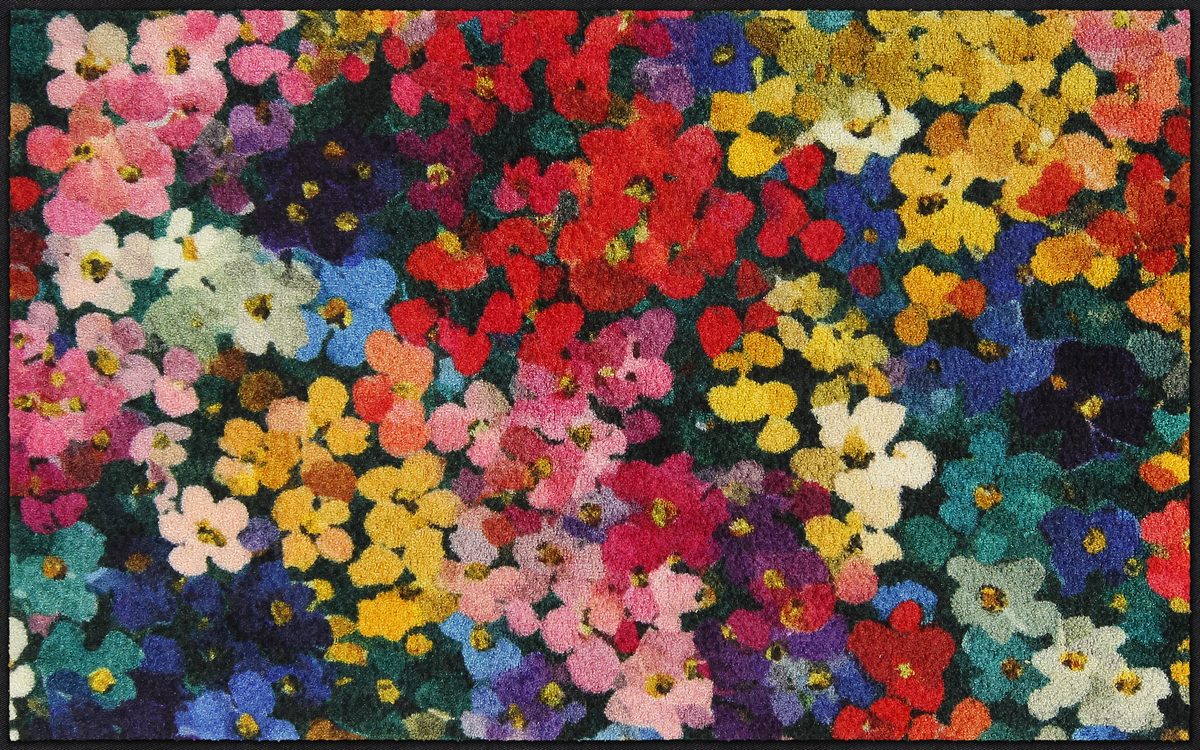 Läufer 75x120 Mille Fleurs Bunt