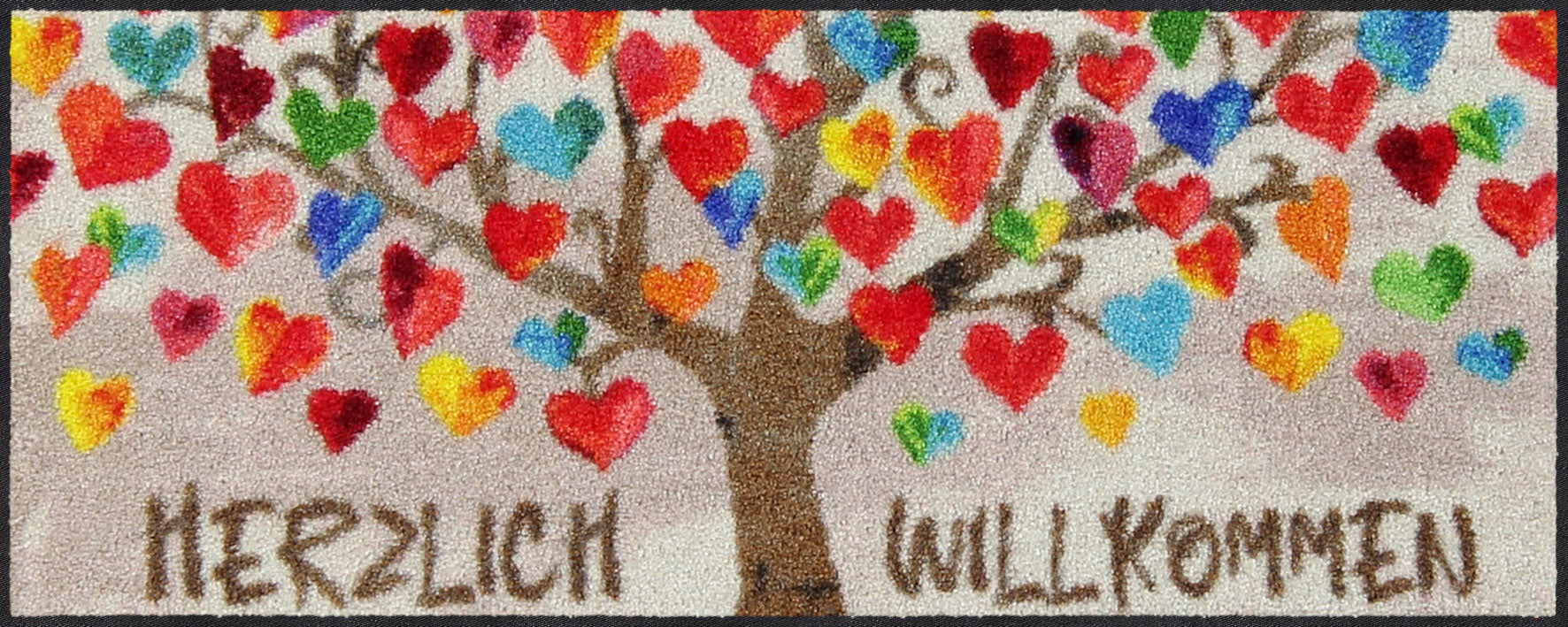 Fußabtreter klein 30x75 Herzbaum