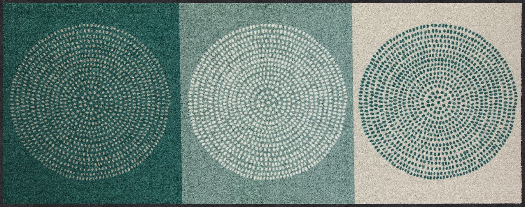 Teppichläufer 75x190 Nestor sage-beige blau