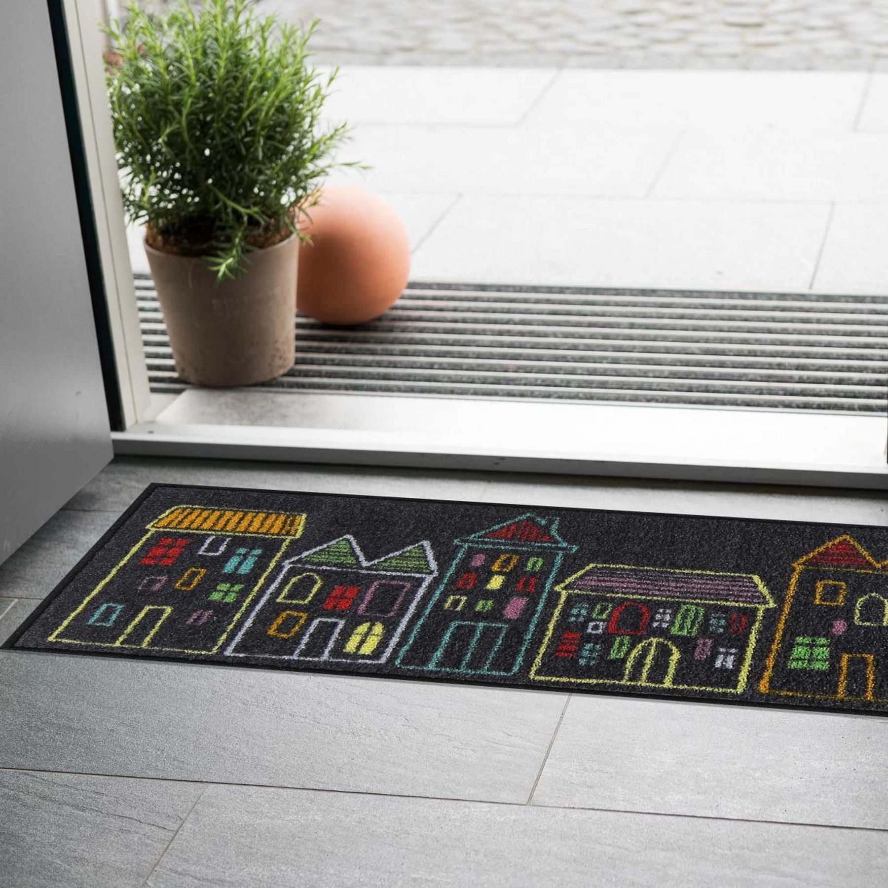 Läufer klein 30x100 No Name Street anthrazit