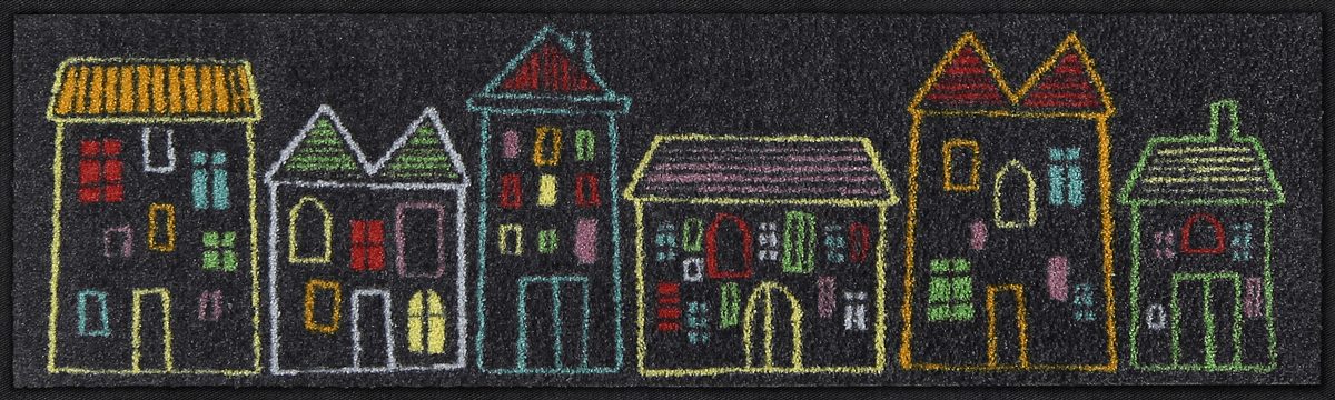 Läufer klein 30x100 No Name Street anthrazit