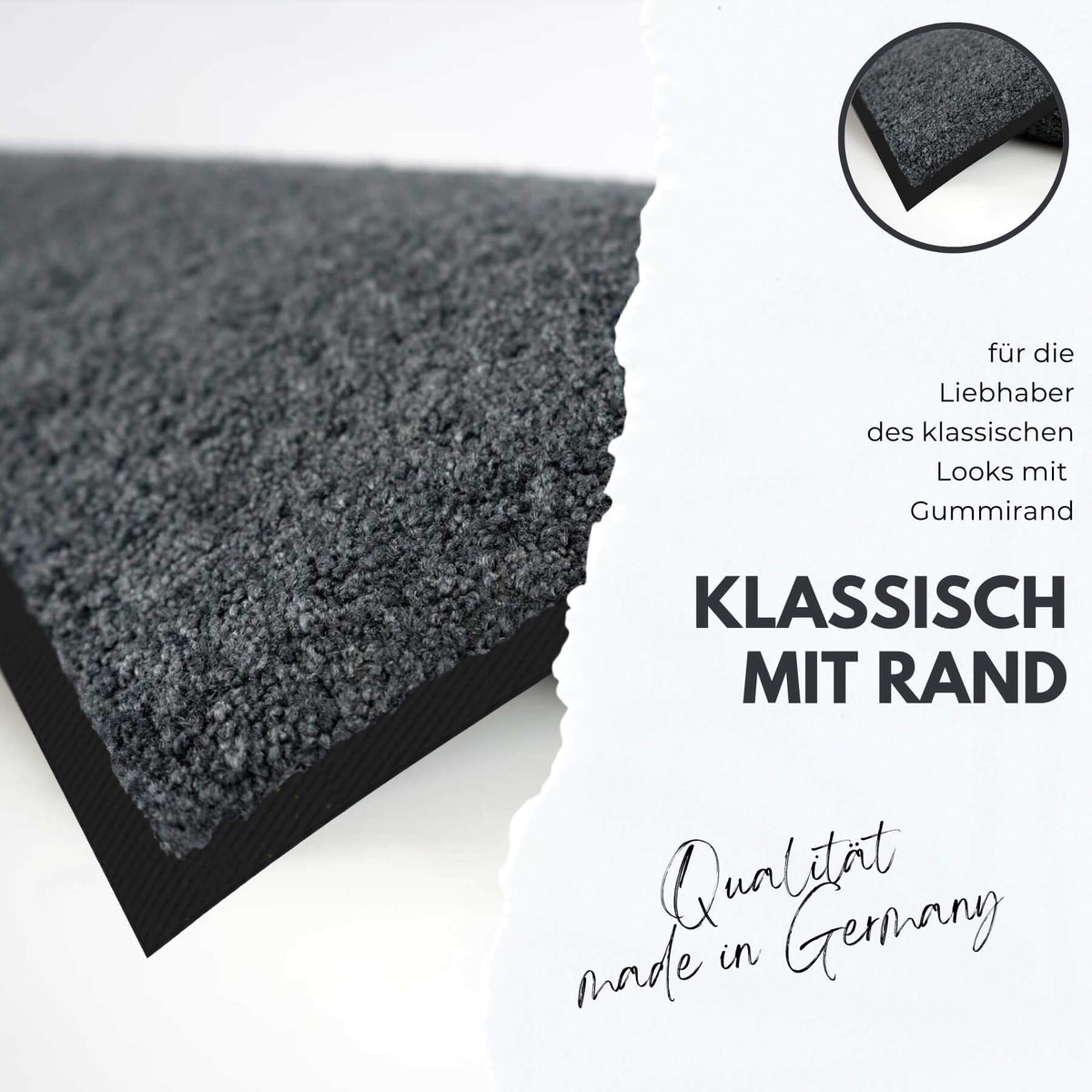 Sauberlaufmatte mit Rand ef07