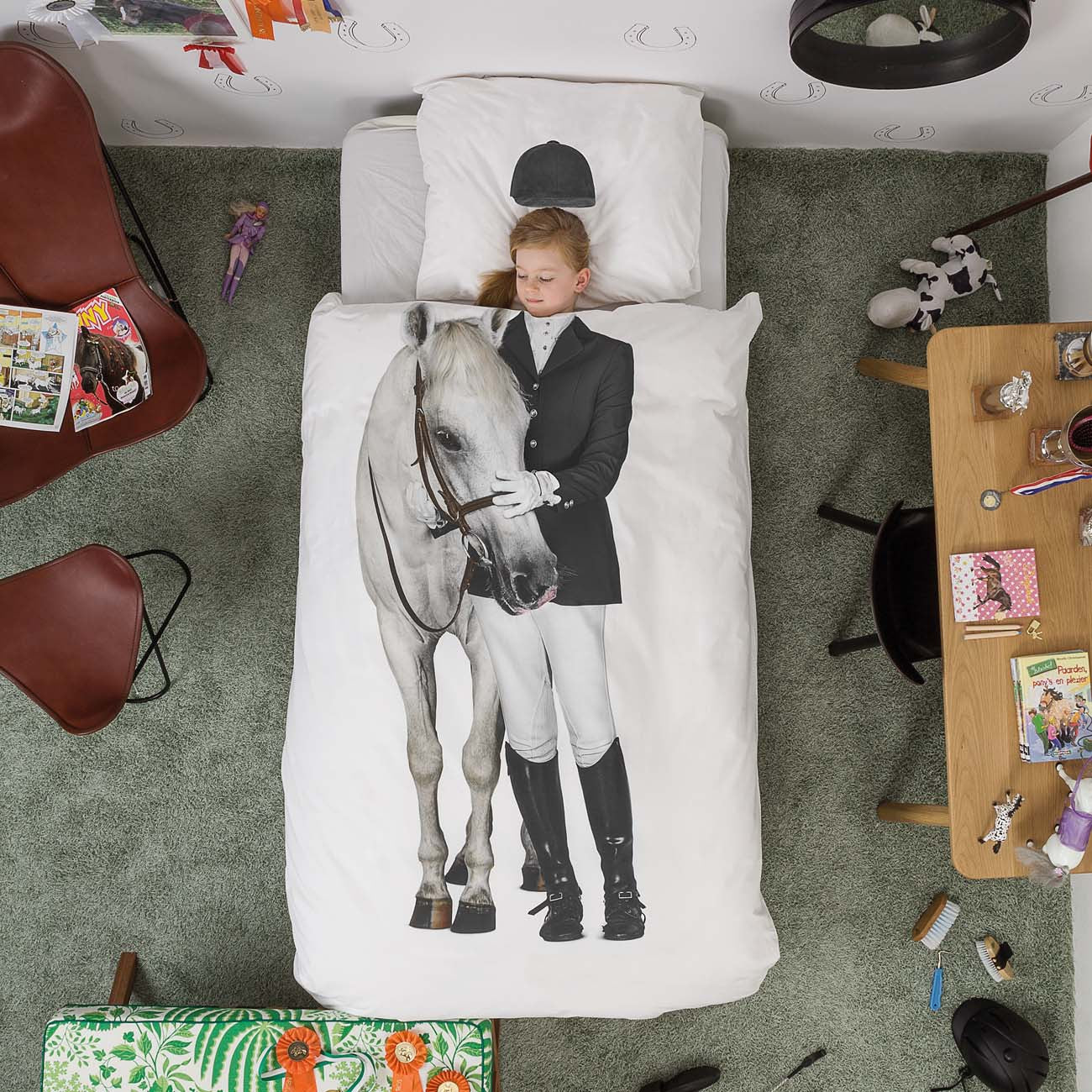 Kinder Bettwäsche für Pferdenarren - hochwertig und fotorealistisch
