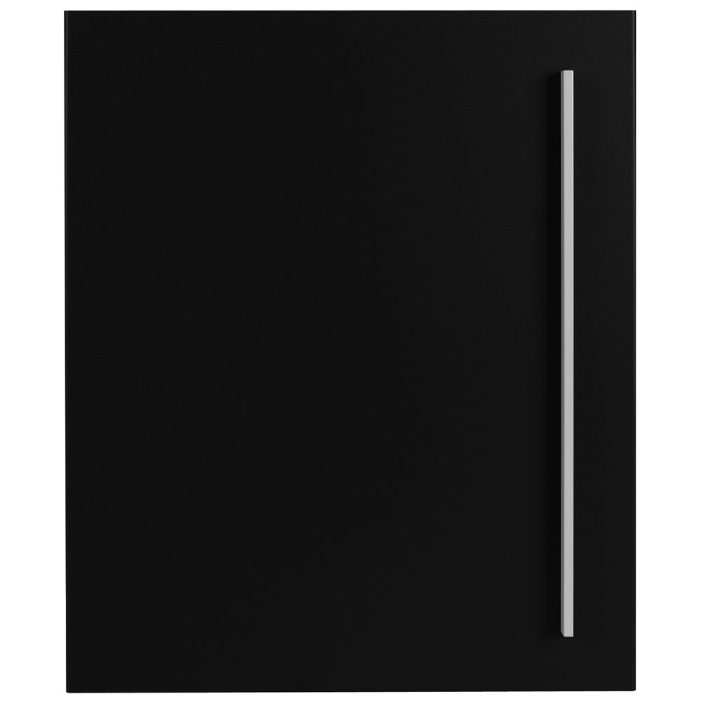 Standbriefkasten mit Zeitungsfach schwarz matt (RAL 9005) SBox 110b Briefkasten mit Pfosten (einbetonieren)