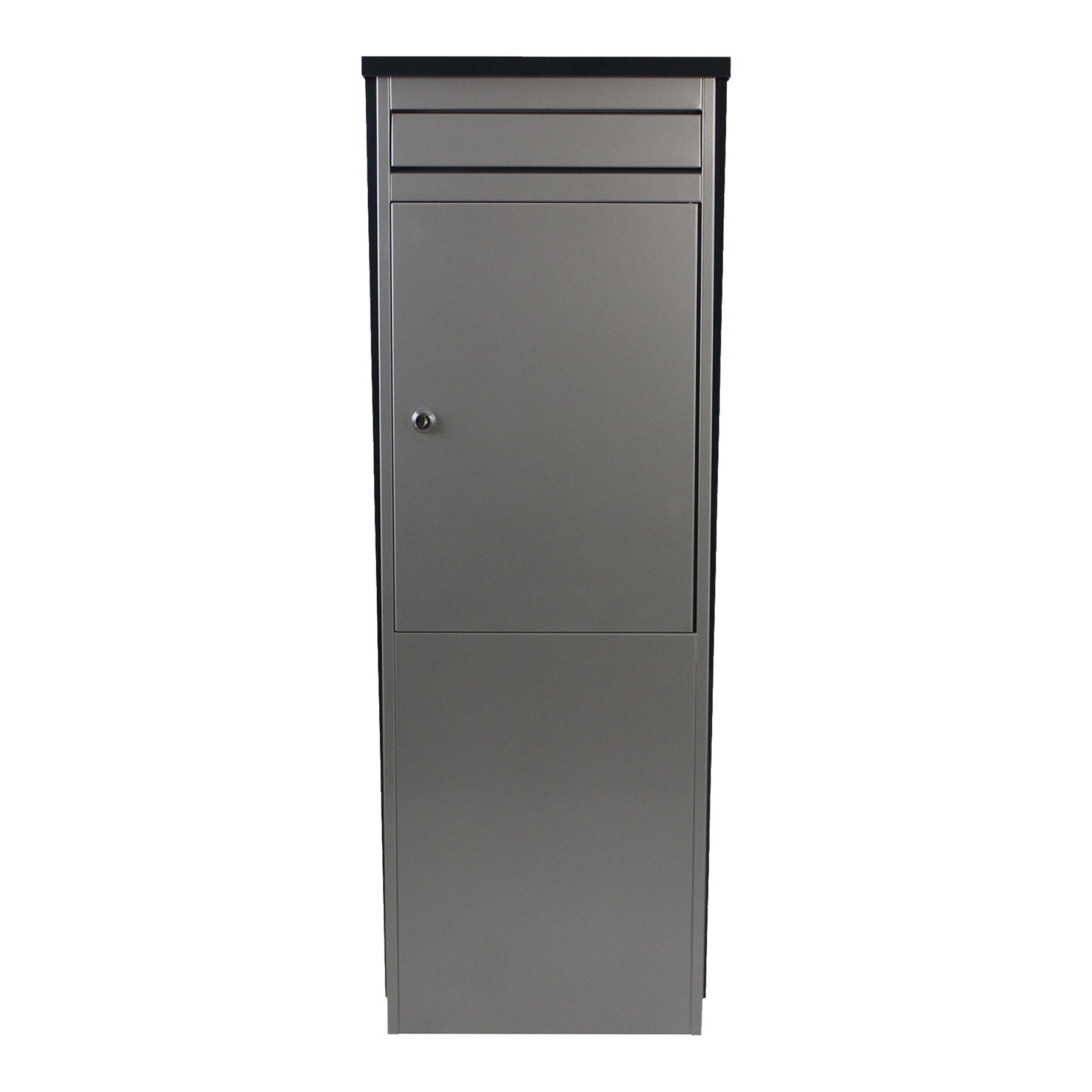 Standbriefkasten groß Eurotrend No.1 anthrazit-silbergrau