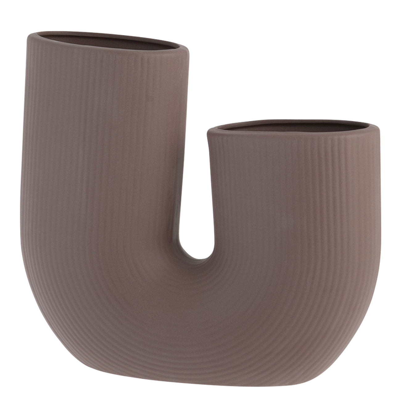 Storefactory Stråvalla Vase braun 21 cm