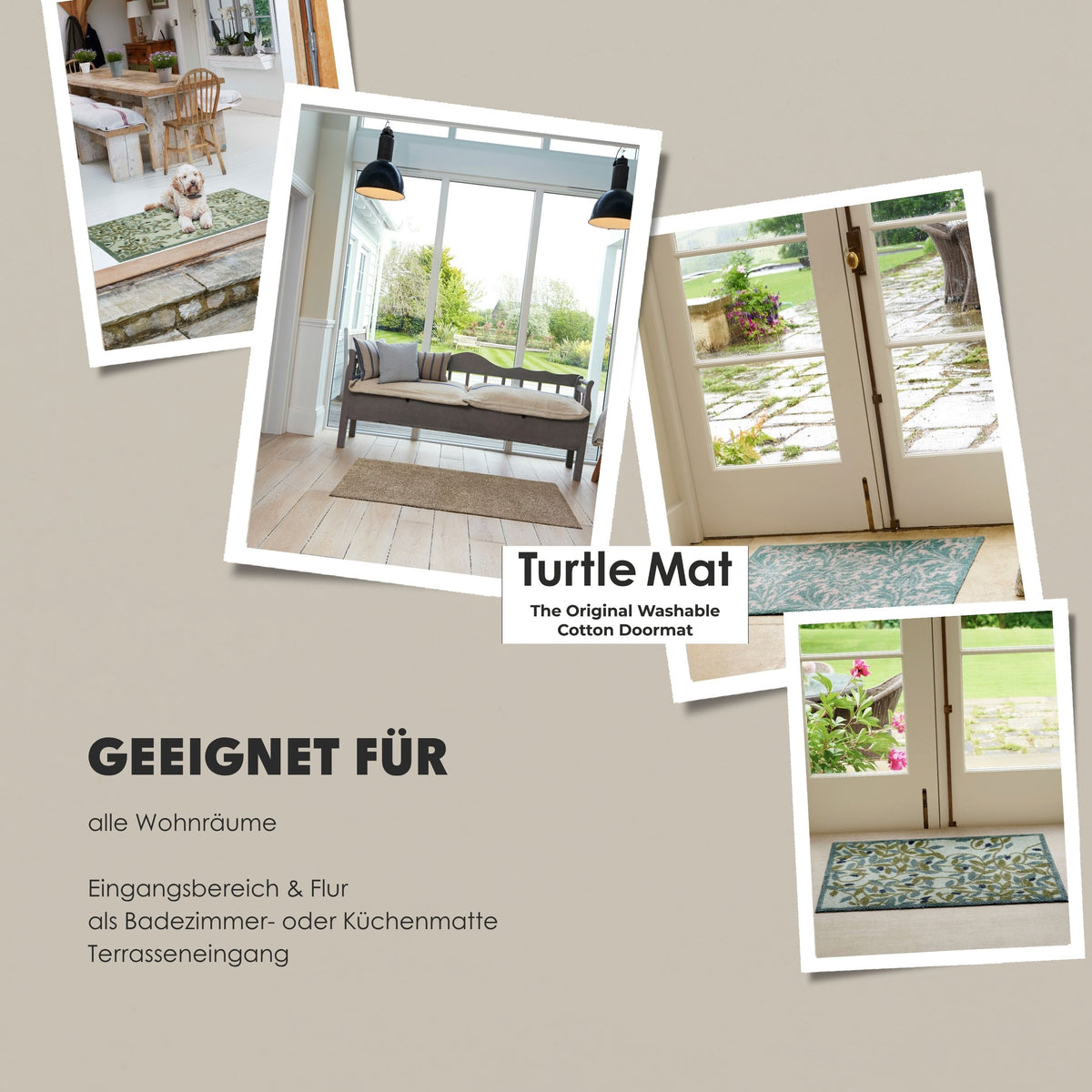 Sauberlaufmatten für das ganze Haus EB207