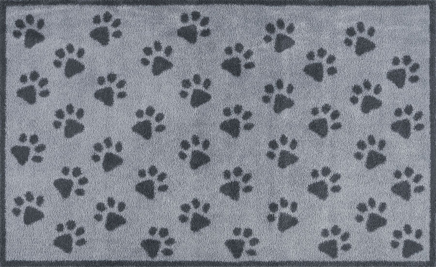 Fußmatte 75x120 Paws Grey grau
