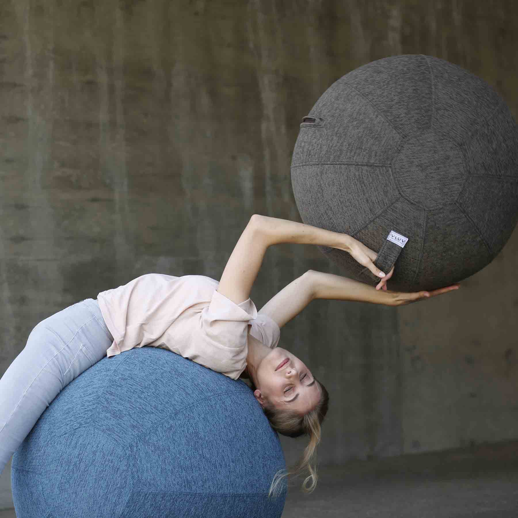 Sitzball Stoff Stov 60-65 cm macchiato