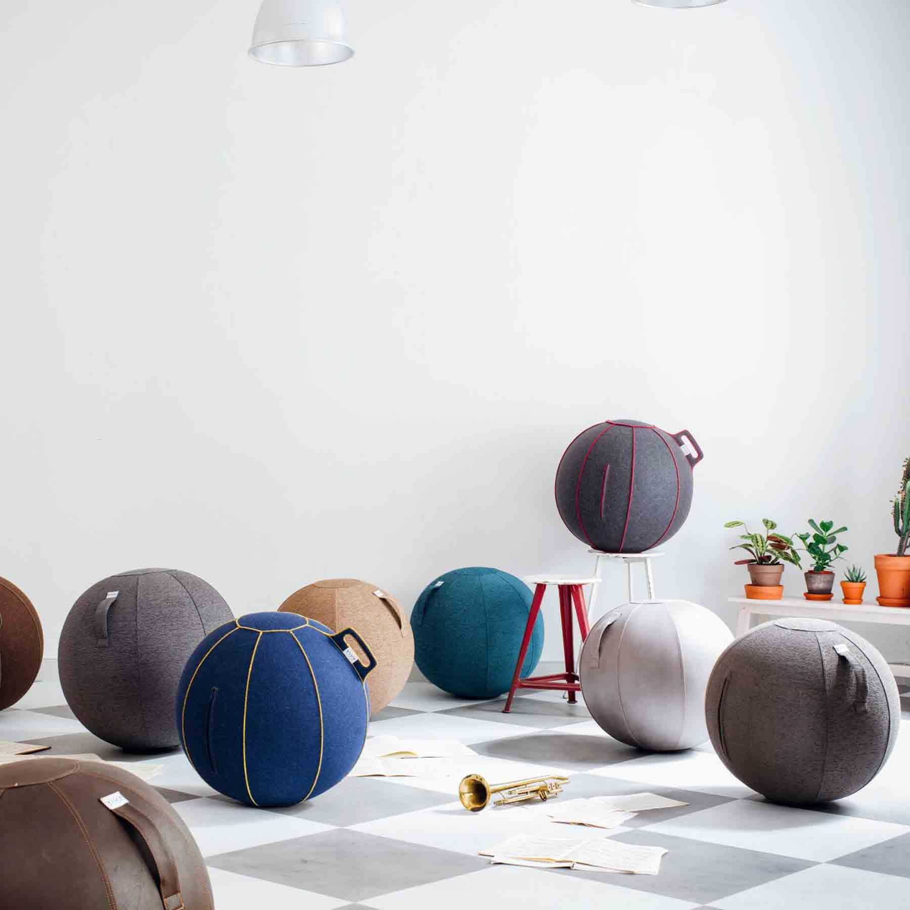 Sitzball Stoff Stov 60-65 cm macchiato