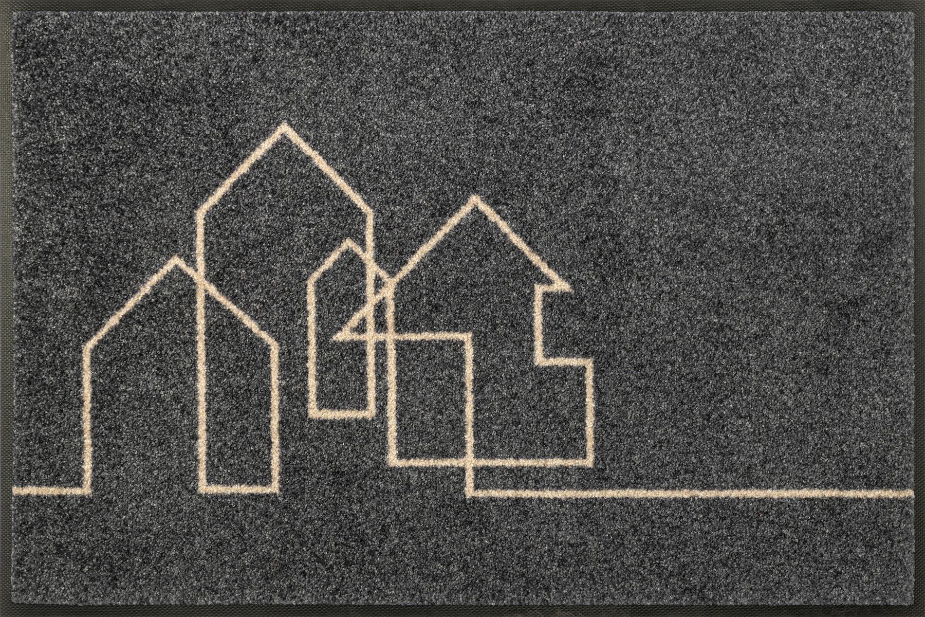 Fußmatte 50x75 Linestreet anthrazit